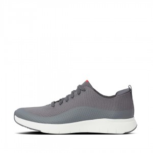 Men's Fitflop Uberknit Ever Knit Sneakers Grey | IN-KWIXV2538