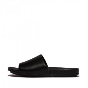 Women's Fitflop Gracie Slides Slides Black | IN-KRASP8450