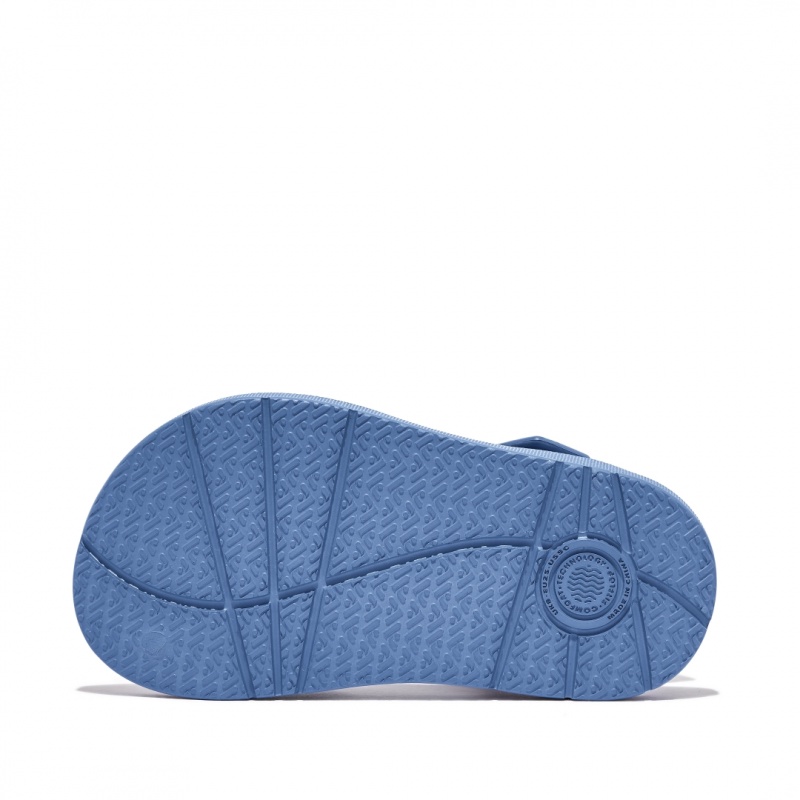 Kids' Fitflop Iqushion Eva Back-Strap Sandals Blue | IN-TYOLW0214