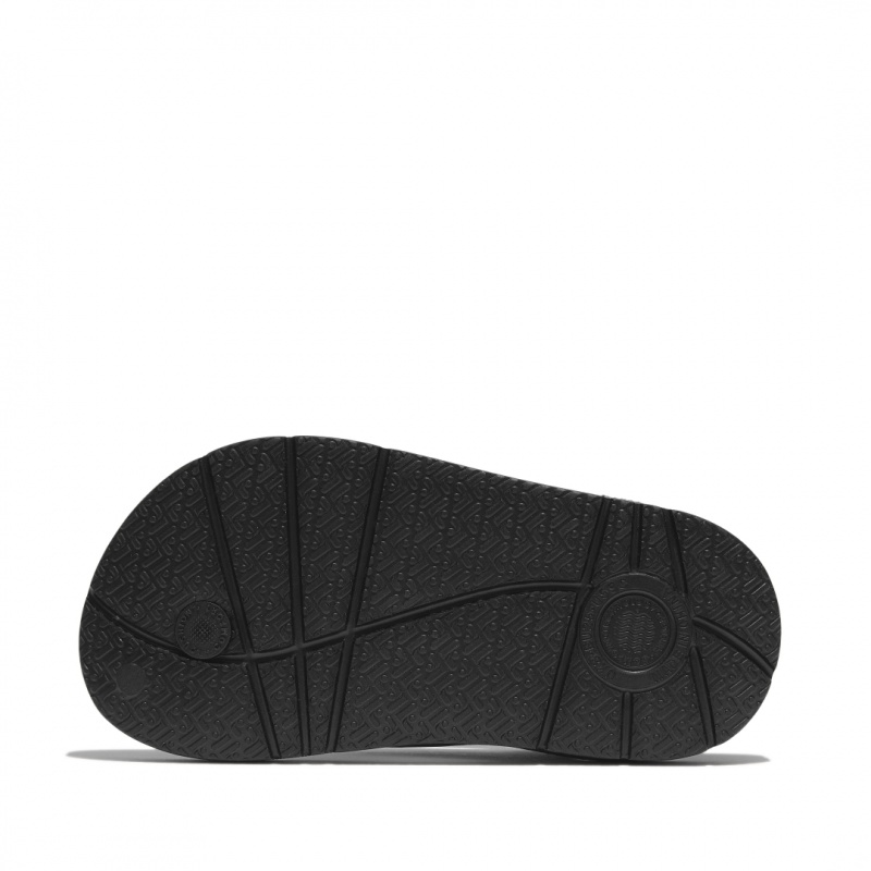 Kids' Fitflop Iqushion Eva Back Straps Flip Flops Black | IN-SVFRE9043