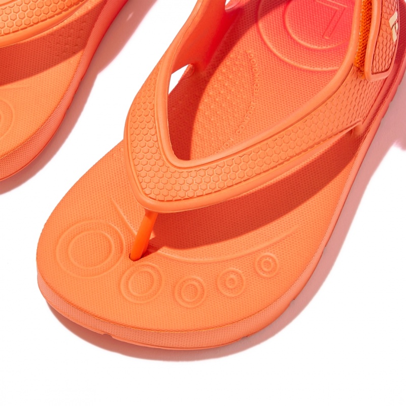 Kids' Fitflop Iqushion Eva Flip Flops Red | IN-MOKAJ0278