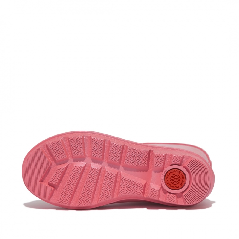 Kids' Fitflop Wonderwelly Welly Rubber Boots Red | IN-AUPOI3671