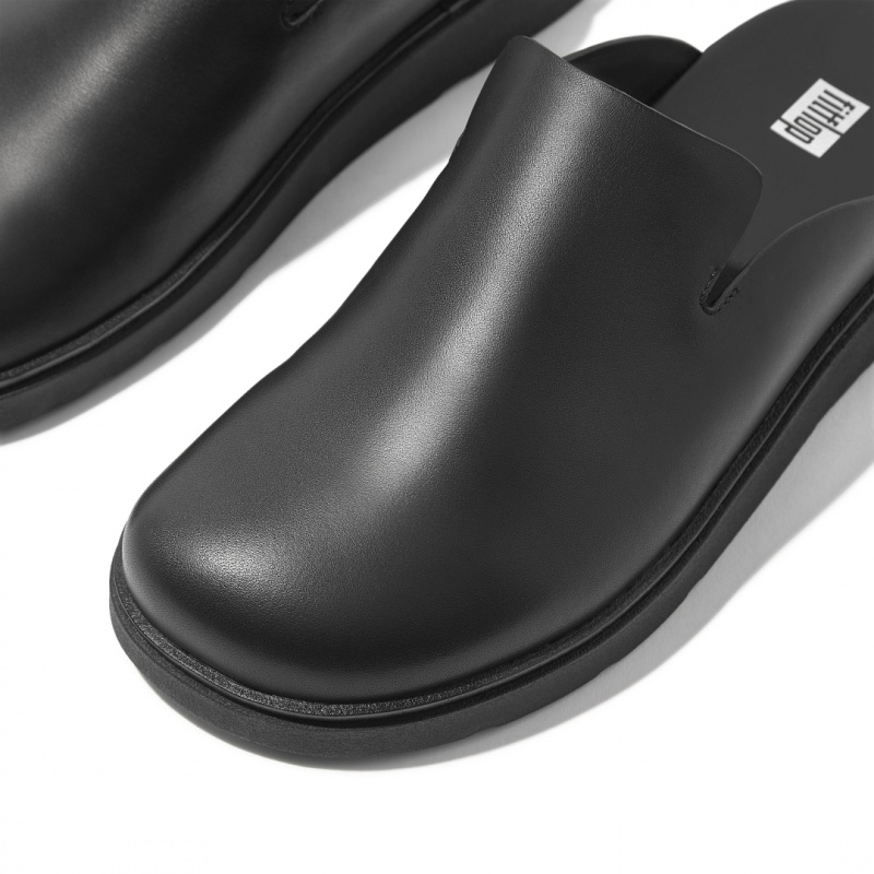 Men's Fitflop Gen-Ff Mules Black | IN-YPELT5168