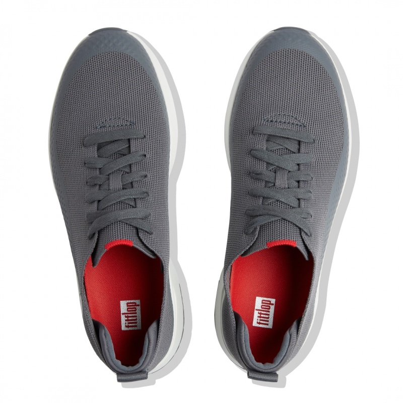 Men's Fitflop Uberknit Ever Knit Sneakers Grey | IN-KWIXV2538