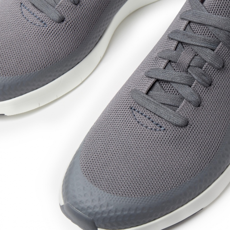 Men's Fitflop Uberknit Ever Knit Sneakers Grey | IN-KWIXV2538