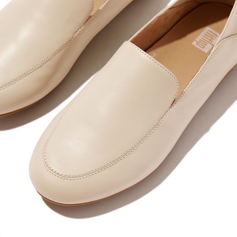 Women's Fitflop Allegro Loafers Beige | IN-JXBSH1768