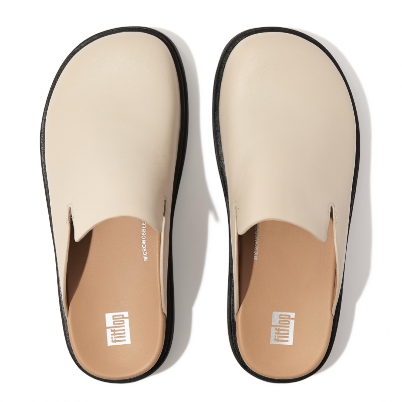 Women's Fitflop Gen Ff Mules Beige | IN-SKGMT2940