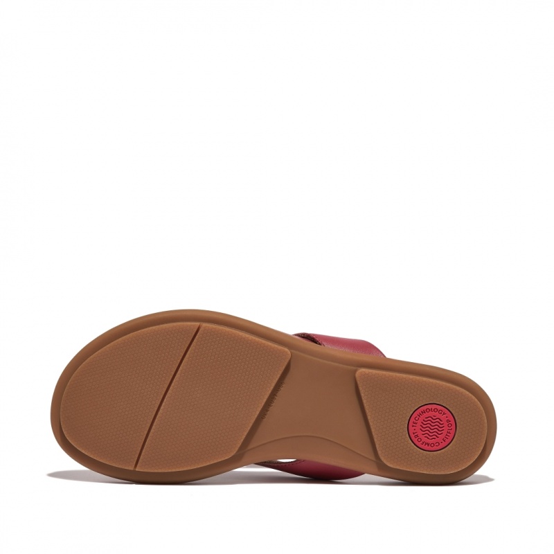 Women's Fitflop Gracie Flip Flops Red | IN-UJXCD9035