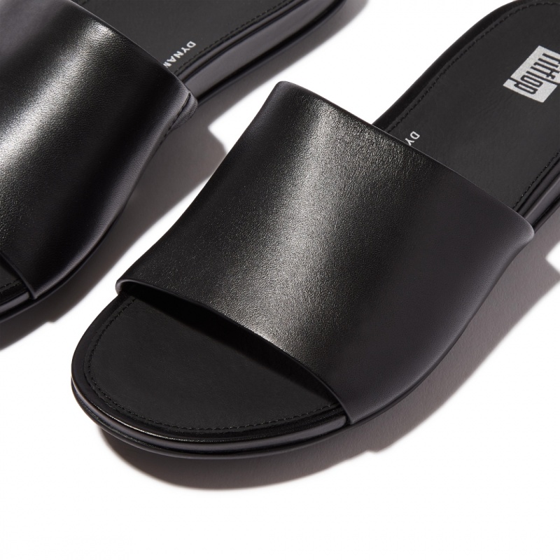 Women's Fitflop Gracie Slides Slides Black | IN-KRASP8450