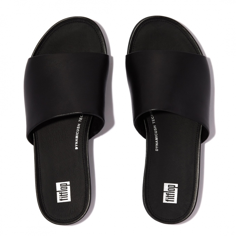 Women's Fitflop Gracie Slides Slides Black | IN-KRASP8450