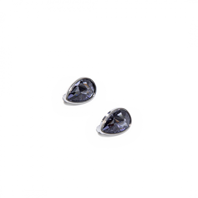 Women\'s Fitflop Iqushion Crystal Teardrop 2-Pack Charms Navy | IN-DCXMO1829