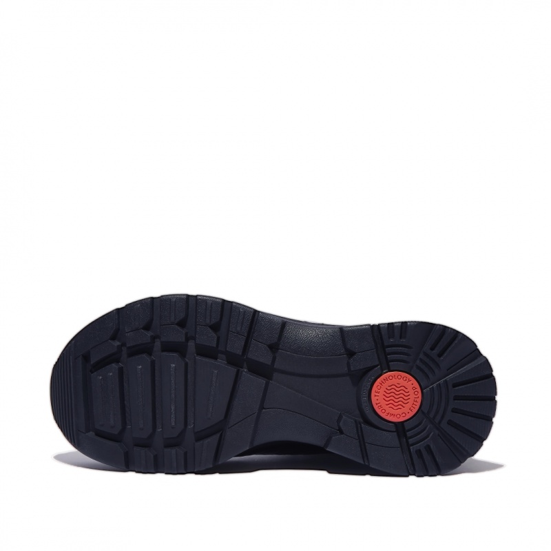 Women's Fitflop Neo-D-Hyker Walking Boots Navy | IN-TFYPS9863