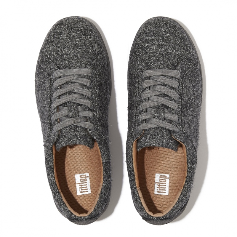 Women's Fitflop Rally Merino Wool Sneakers Grey | IN-UVZXI2896