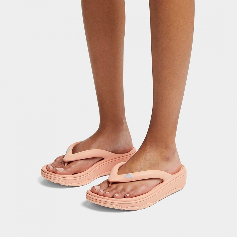 Women's Fitflop Relieff Eva Tpu Thongs Toe-Post Sandals Pink | IN-DYJIN5927